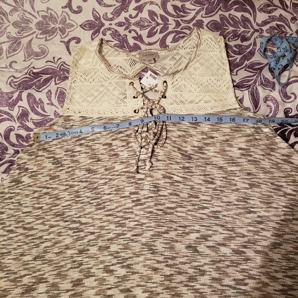 Spacedye Keyhole Back Tank - Picture 3 of 7